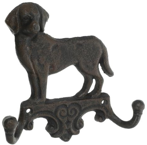 Cabilock Dekorative Tier-wandhaken Aus Gusseisen Wandkleiderbügel Mit Vintage-finish Haken Für Badezimmer Und Küche Aufhängehaken Mit Glatter Textur Geeignet Für Zuhause Und Büro