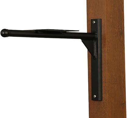 Special Lite Ashley Mounting Bracket - Black Aluminum Mounting Bracket for Mailbox - PRO-ASH-FS-BLK