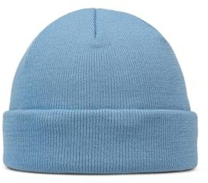 Buff Stickad mössa herr dam vuxen, extremt kall, praktisk, mångsidig, mode, värmeisolering, bekväm, en storlek, blå