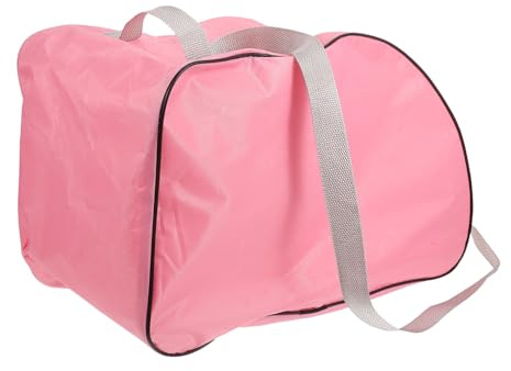 Abaodam Mochila para Patines Niña Cremallera, Bolsa para Patines de Hielo Línea, Resistente al Agua y Fácil de Limpiar para Uso al Aire Libre