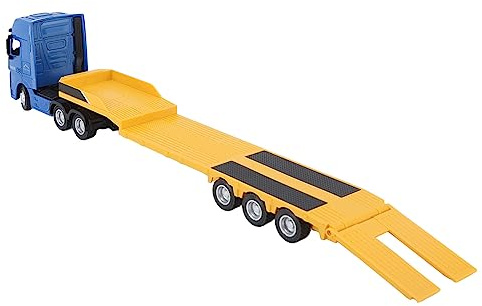 SPYMINNPOO Alloy Engineering Tieflader-Spielzeug, Realistisches und Langlebiges Statisches Modell, Metallbau f¨¹r Kinder und Erwachsene (Yellow)