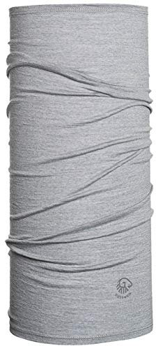 Giesswein Merino Multifunktionstuch Eisenstein - Atmungsaktiver Loop aus 100% Merino Jersey, Unisex Neckwarmer aus Merinowolle, Schlauchschal für Damen & Herren, Mund-Nasen-Schutz