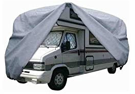 Housse de protection pour Camping-Car Riviera Garage P Fia. Ducato 2.3 150 Multijet II (2012) (), 1 Pièce, GRIS