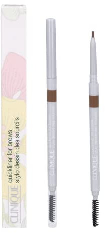 Clinique Quickliner™ For Brows Eyebrow Pencil | Ultrafeiner Augenbrauenstift für definierte, natürlich aussehende Augenbrauen | wischfest + präzise