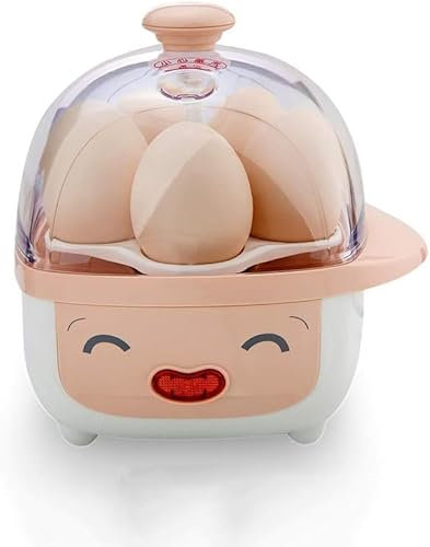 OUSIKA Cuociuova Uovo al vapore Mini macchina al vapore Spegnimento automatico Piccolo manufatto for la colazione domestica multifunzionale Vapore