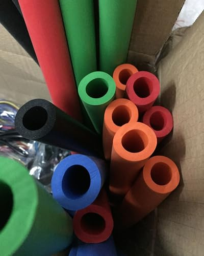 Schaumstoff-Rohrisolierung, 1 Meter Länge, Isolierschlauch, Buntes Schaumstoff-Winter-Frostschutz-Isolierrohr Für Kalt- Und Warmwasserrohre Mit 18 mm ID Und 30 mm OD Industrierohre ( Color : Blue , Si