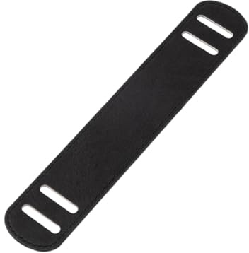 UxicRuya Luxuriöses Schulterpolster für Taschen und Rucksäcke, Komfortabel und Stilvoll, schwarz L