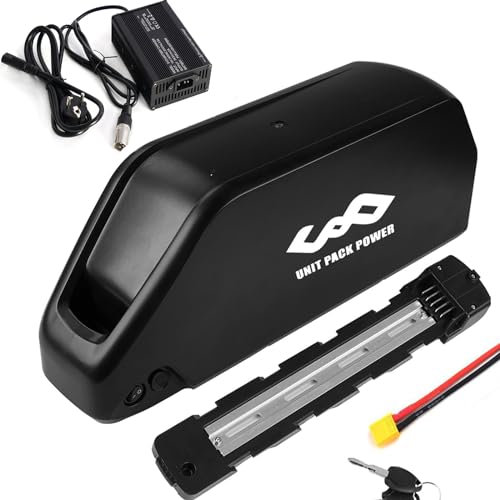 UPP Ebike Akku 48V 25AH Lithium Ionen Fahrrad Batterie mit Ladegerät für 1500W 1000W 750W 500W Motor, Ba.fang, AW, Ebike Umbausatz