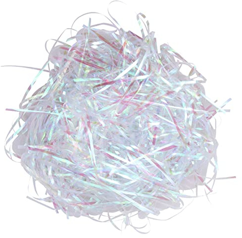 NUOBESTY 20g Lafite Grass Paper Shreds Tissue Paper for Packaging Lightweight Bulk Decorative Fillers