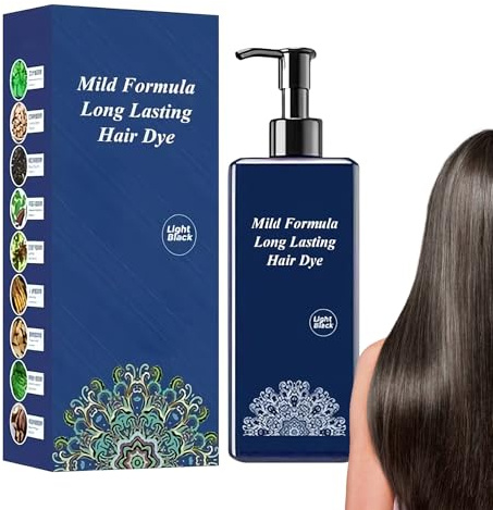 Teinture Capillaire pour Femmes,Crème Colorante Pour Hommes - Extraits Végétaux Naturels Léger Résistance Longue Durée Usage Maison & Salon