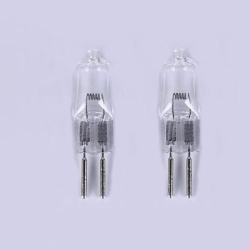 UGEFKMQ G5.3 Halogenlampen 36V 35W Halogen Leuchtmittel Mini Scheinwerfer Lampen 2 Pin Klare Kapsellampe G5.3 50W GU5.3 Bi-Pin Glühbirne Warmweiß 10PC 20W