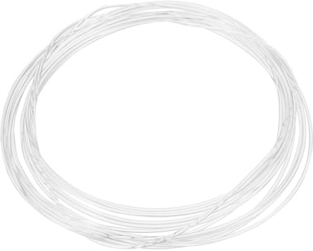 jojofuny Filo in Fibra Ottica Luminosa Mma, 1 Pz, 5m, Bianco | Guida Luce Leggera, Decorazione per Feste e Soffitto Stellato, Struttura Solida Trasparente