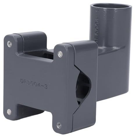 Jeffergarden Kit di Montaggio su Scala per Satellitare Rettangolare, Staffa in Lega di Alluminio, Design Robusto per l'installazione di Mini Parabole su e Pali