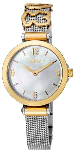 TOUS Watches Icon Charms Reloj para Mujer Analógico de Cuarzo con Brazalete de Acero Inoxidable 700350165