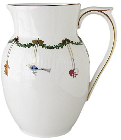 Royal Copenhagen 1017447 Star Fluted/XMAS Krug 90cl, Porzellan, mehrfarbig, 900ml