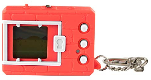 Digimon Bandai (Original) - Virtuelles Monster Pet von Tamagotchi, 41861, Neonrot