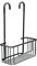 TATAY Colgador Ducha Aluminio | Resistente a la Humedad y Corrosión | Soporta 8 kg | Fácil Montaje Sin Taladro | Diseño Moderno | Cesta Ducha Colgar con Drenaje Eficiente | 28 x 12,8 x 38,5 cm - Negro