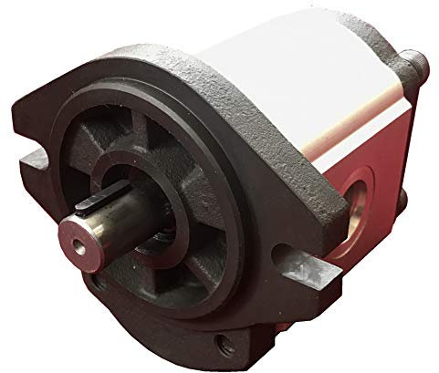 Hydraulische Getriebepumpe Größen von 0 bis 18 gpm 3625psi SAE A Flansch Seitenanschlüsse CW-Rotation (Schaft: 3/4 Zoll Durchmesser mit Schlüssel, 8cc: 6 gpm bei max. U/min)