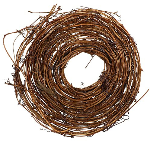 Homoyoyo Weinreben Natürlicher Kränze Rebe Girlande Zweig Weihnachten Rattan Zweig Kranz Dekoration für Weihnachtsferien DIY Handwerk Hochzeit Türwand Urlaub Party Dekoration(15. 09Ft)