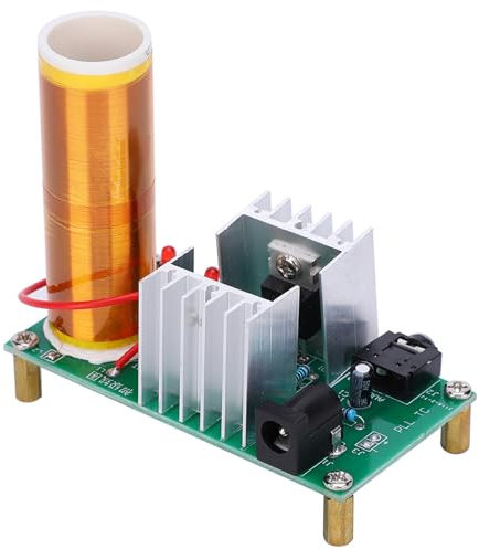 Tesla-Spulenmodul, Tesla-Spulenmodul, 15 W DC 1524 V 2 A DIY Mini-Plasma-Lautsprecher-Elektronik-Kit Tesla-Spulenmodul, Interne Komponenten des Computers