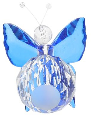 Alipis 1Stk Kristall Schmetterling Kristallschmetterlingsstatue. Armaturenbrettdekorationen für Autos Tier weihnachtsdeko Ornament Kristall Handwerk Produkt Souvenir Kristallkugel Zubehör