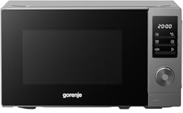 Mikrovågsugn, 20 l, 700 W, elektronisk display, roterande bricka 25,5 cm Gorenje MO20A3T4