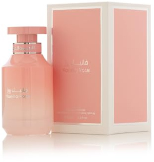 Arabian Oud Vanilla Rose 100 ml | Eau de Parfum für Damen | Orchideenblüte, Tropische Früchte, Rose, Vanille, Moschus, Sandelholz | Ein süßer, blumiger und samtiger Duft.