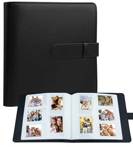 Album fotografico a 360 tasche per fotocamera istantanea Fujifilm Instax Mini LiPlay 12 11 90 70 9 8+ 8 7S/stampante Mini Link SP-1, stampante per fotocamera Polaroid Snap Touch PIC-300 Z2300 Mint