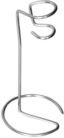 Amosfun Soporte para Batidor Eléctrico de Huevos de Acero Inoxidable, Rejilla Metálica Compacta para Espumador de Leche, Base Estable para Batidora de Cocina, Apto para Uso Doméstico