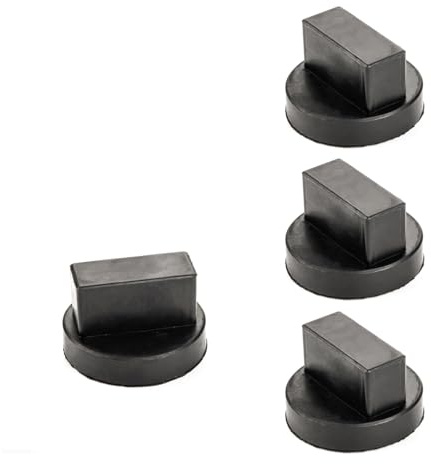 LST Wagenheber Aufnahme (4er Set) Adapter Gummiplatte Hebebühne Gummiblock textilverstärkt Unterbock Karosserieheberaufnahme Werkstatt kompatibel mit BMW Land Rover Mercedes-Benz Mini Rolls-Royce
