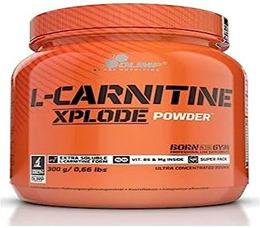 OLIMP SPORT NUTRITION L-carnitine Xplode Powder Naranja, color Naranja, 300 g