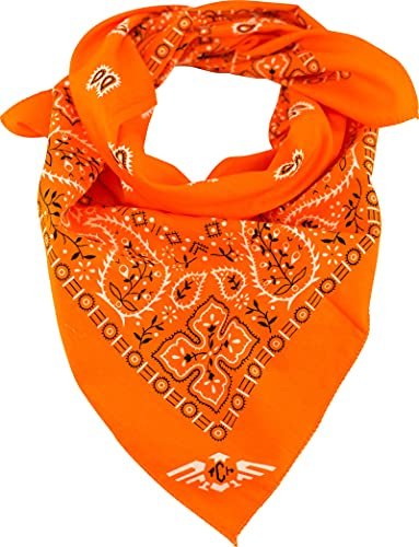 XXL Nicki-Halstuch aus 100% Baumwolle, 70x70 cm, Unisex Bandana, Halstuch, extra groß