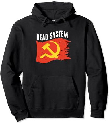 Dead System | Hammer und Sichel UDSSR | Sowjetunion Pullover Hoodie