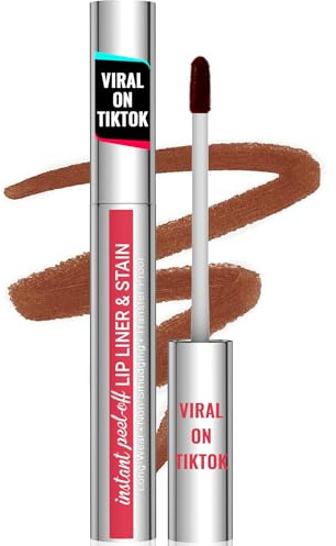 iMethod Lip Stain – Lipliner, Langanhaltender Lip Stain zum Abziehen, Lippenstift, Natürlicher Lippenkonturenstift, Lippenfleck Langanhaltende, Wasserfeste Lippentönung, Lip Stain Farbe, Coffee | Wasserdicht, hält den ganzen Tag über, übertragungssicher, hochpigmentierte Lippenfarbe
