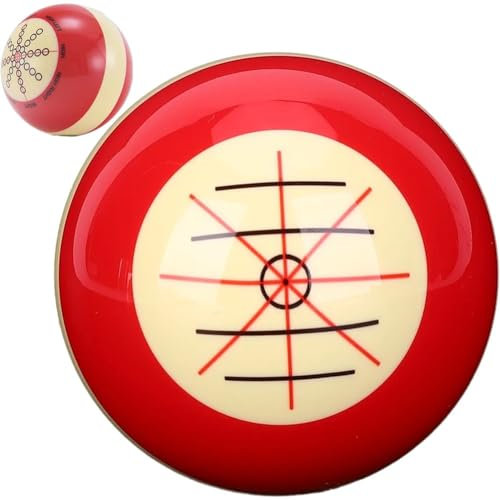 HiyyFloy Snooker-übungsball, 52 Mm/57 Mm, Harz-Trainings-Queue-Ball, Billard-Pool-Ball, Billard-trainingsassistent, Snooker-übungs-assistent-zubehör