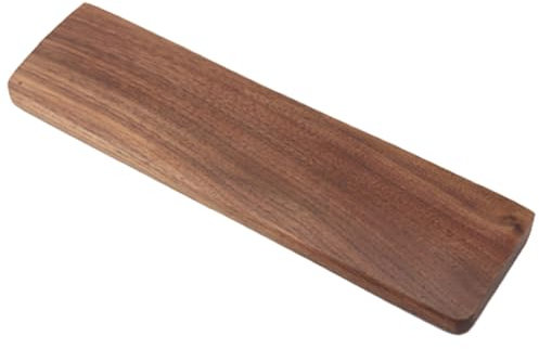 Artibetter Ergonomische Walnuss-holz-handgelenkauflage Für Mechanische Tastatur Rutschfester Tastatur-handstütze Langlebiges Massives Holz Bequemes Desk Arm Rest Für Gaming Und Büro