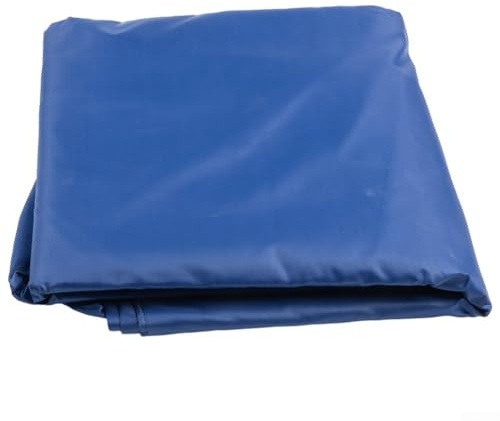 Pumixiy Manicotto isolante per contenitori IBC, 1000 l, copertura protettiva resistente per serbatoi d'acqua, interno nero rivestito in argento 210D, materiale con alette per (blu)