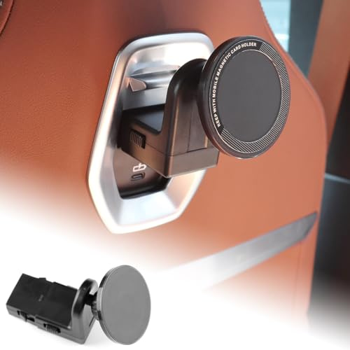 FDAIUN Auto Tablet Halterung Tablethalterungen für BMW X3 X5 X6 i20 i5 G70 G06 G05 G60 G61 G45 Mag-Safe Autohalterung Handyhalterung Magnetische KFZ Zubehör (mit Magnetbefestigung)