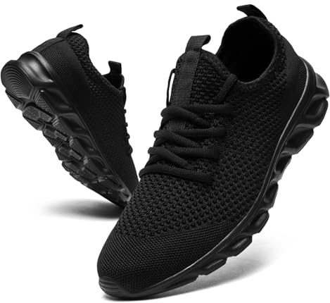EKRBXA Baskets pour homme et femme - Chaussures de course - Chaussures de sport - Chaussures de loisirs - Chaussures de course sur route - Respirantes - Chaussures de marche - Légères - Chaussures de
