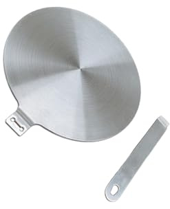 budiniao Plaque de Diffusion de Chaleur pour cuisinière à gaz, Plaque Adaptateur Table Cuisson à Induction pour la Cuisine, 21.5 cm