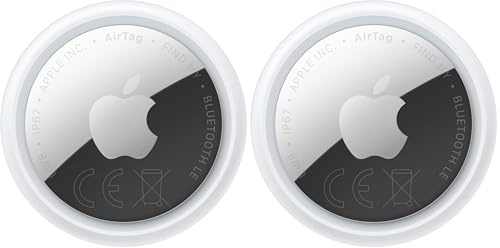 Apple AirTag (2. Generation): Tracker für Schlüsselbund, Portemonnaie und mehr: Ortungsgerät mit Ton, einfache Einrichtung mit einem klick über iPhone oder iPad, Schlüsselfinder für die genaue Suche