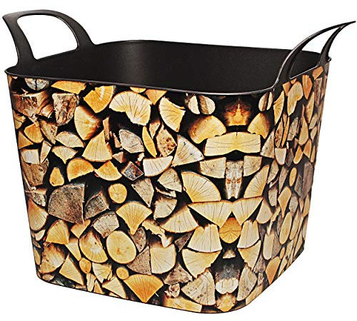alles-meine.de GmbH Flexi & flexibel - XXL großer Garteneimer/Eimer/Trog/Bottich - Blumentopf/Pflanzkübel - Holz & Bretter - Wäschekorb & Tasche - Gross - Shopper/Trage..