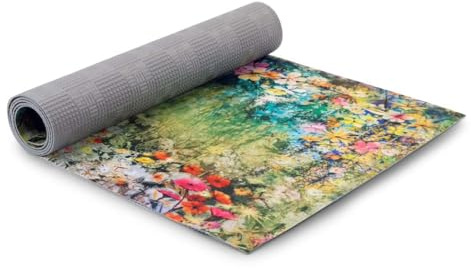 HomeLife PVC Küchenläufer waschbar & rutschfest | 52 × 200 cm | PVC Teppich Läufer für Küche, Flur & Bad | Polyester Teppich für Eingangsbereich Innen & Außenbereich | DesignBlumenwiese