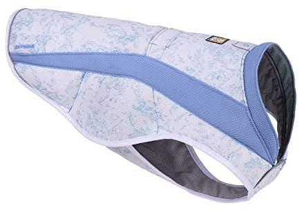 RUFFWEAR Swamp Cooler Vest, Dog Jacket for Hot Weather, SPF 50+, Maximum Coverage, Cooling Cover with Harness/Lead Portal, Sun Protection to Keep Pets Cool, Heliotrope Purple (X-Large, 91-107 cm)