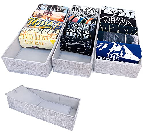 SIMPLE JOY® PAX75 FileFolding Box passgenau Premium PAX Organizer, 3Fach | Perfekt für IKEA PAX 75x58cm ✓Bewährte Marktführer-Qualität ✓Social-Media-Hit ✓Stabil ✓Schadstoffgeprüft ✓DE-Familienbetrieb