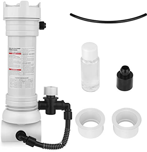 Alimentatore automatico in linea per cloro/bromo aggiornato 320 Pool compatibile con Rainbow 320 Chlorinator, alimentatore R171096 con accessori completi, garanzia di un anno