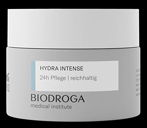 Biodroga Hydra Intense Rico Cuidado 24h 50ml – Crema facial con ácido hialurónico | Face Moisture Boost
