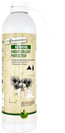 Glu pour palmier Maluttebio contre le papillon et le charançon du palmier