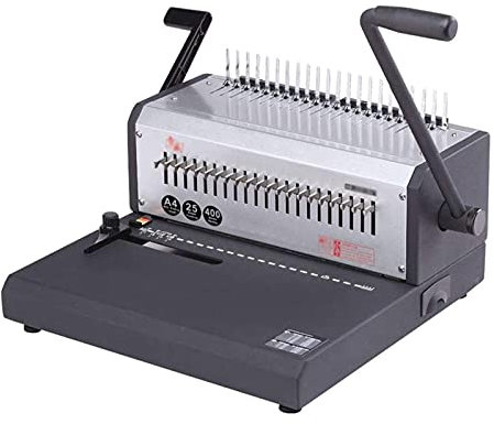 Generic Bürozubehör, Lochstanzmaschine, 21-Loch-Gummiring, 10-Loch-Clip-Streifen, Gutschein-Bindemaschine, Stanzmaschine, Vertragstext-Bindungsstanzmaschine