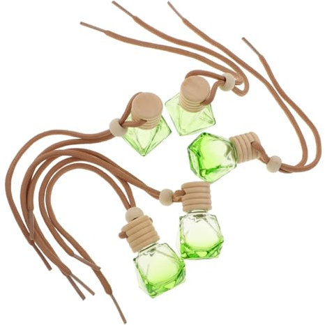 PartyKindom 15 Stk Auto-Parfüm-Anhänger Glasflaschen mit ätherischen Ölen Autoduft-Diffusorflasche auto car air freshener Luftverteiler Parfüm Diffusor Parfümflasche Rückspiegel